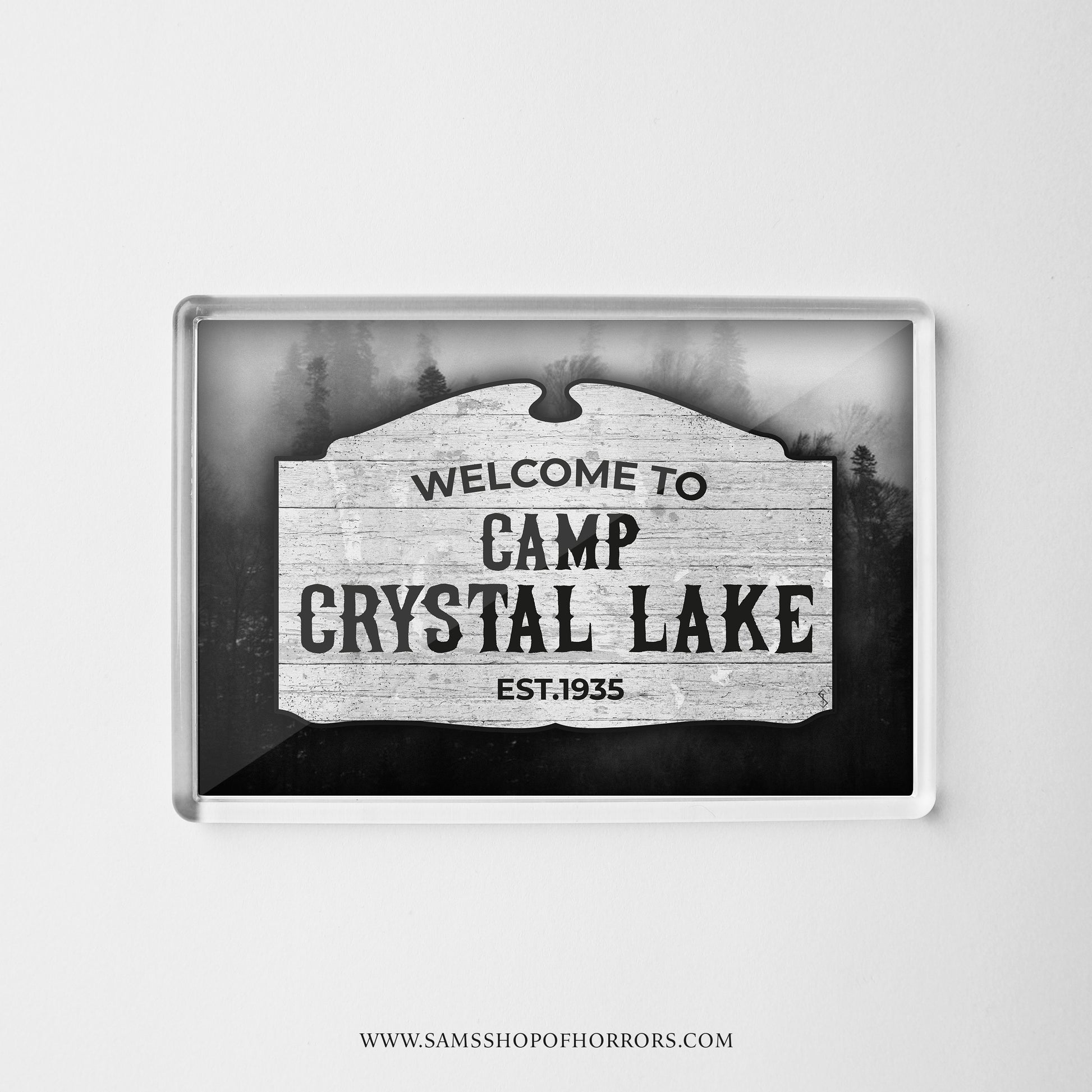 Camp Crystal Lake Magnet – Sam's Shop Of Horrors
