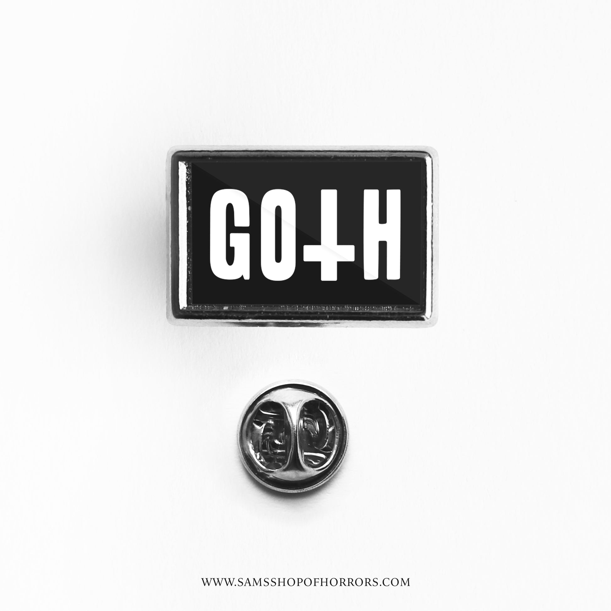 Goth Pin – Sam's Shop Of Horrors